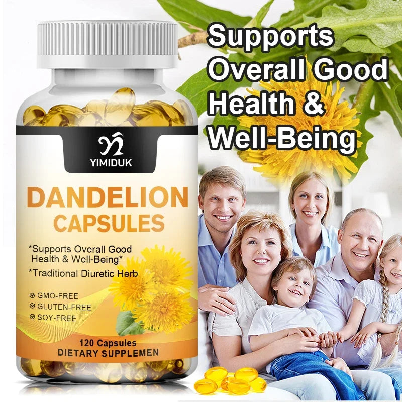 Dandelion Supplement for Liver & Kidney Health Support