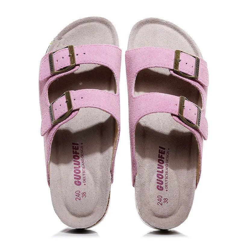 Summer Women's Casual Cork Slippers | Stylish Outdoor Slides