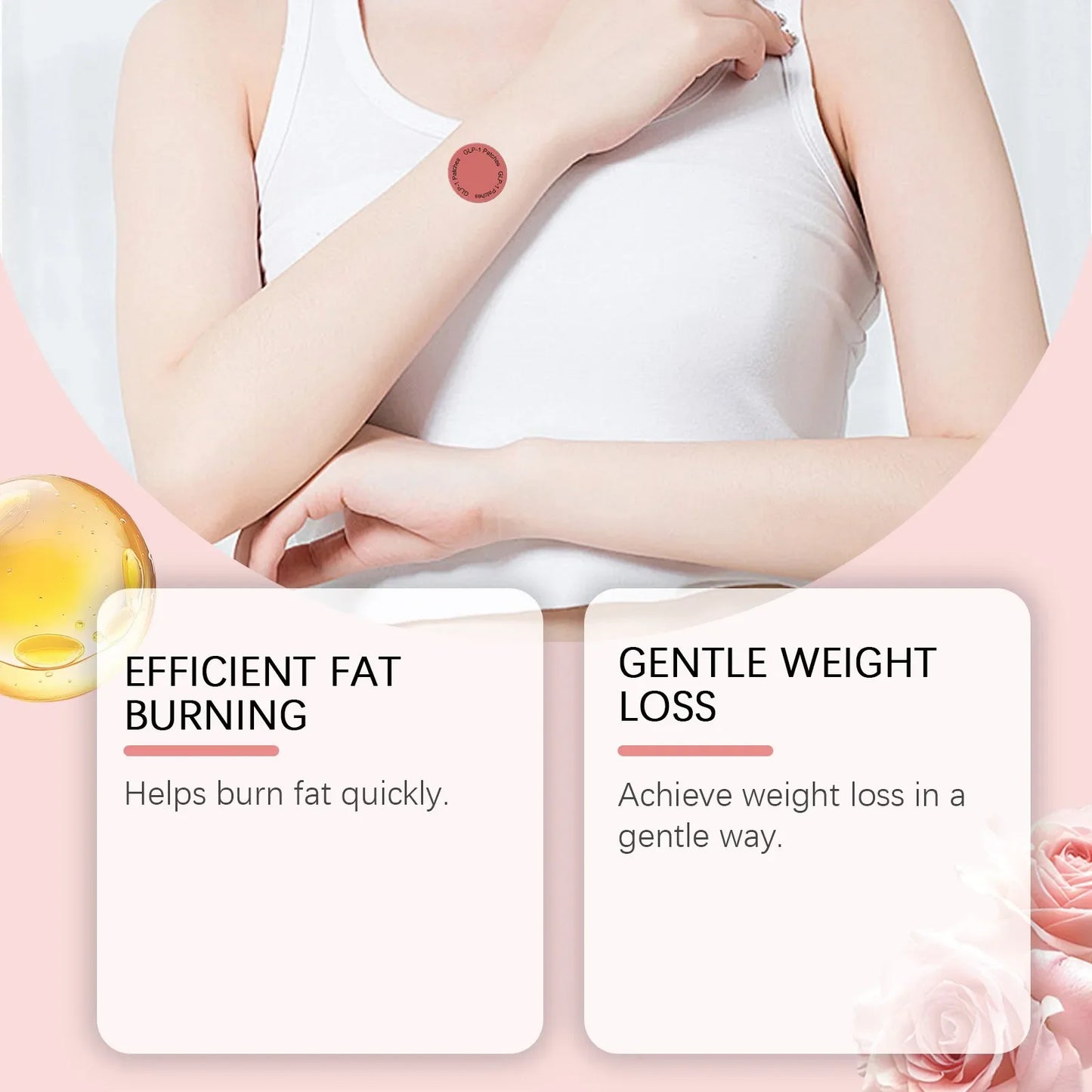 Hot Assistive Care Patch for Slimming & Health Enhancement