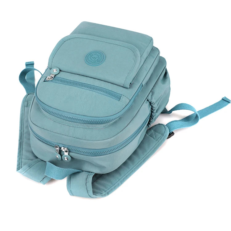 Stylish Lightweight Black Commuter Backpack for Women