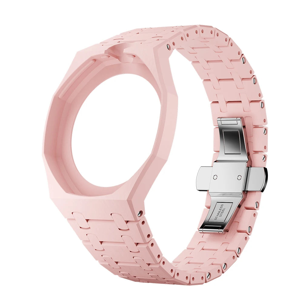 Soul Cool Ceramic Modification Kit For Swatch x AP Royal POP Biomaterials Watch Case Strap Pocket Changer To Wristwatch