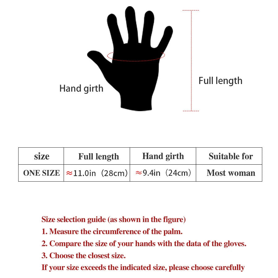 Women's Touchscreen Winter Skiing Gloves | Comfort & Style