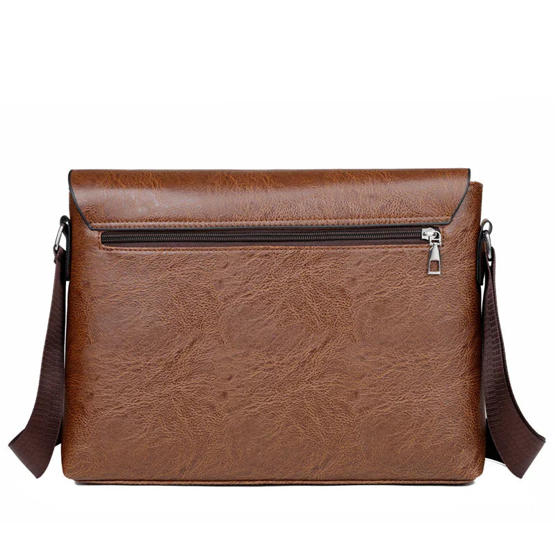 Stylish PU Leather Business Shoulder Bag | Ideal for Professionals