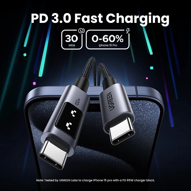 Fast Charge USB C Cable for Efficient Charging & Data Sync