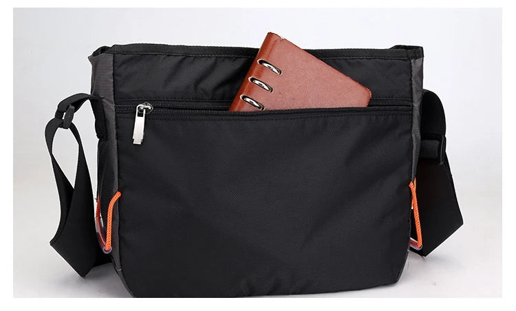 Bandolera de nailon multiusos para hombre | Versátil