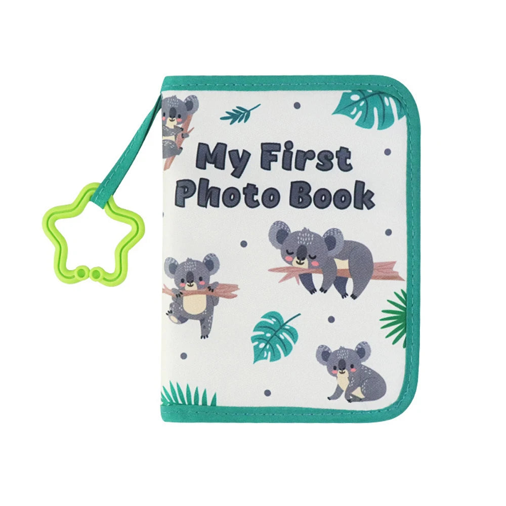 Baby Photo Album for First Year Memories | Giraffe Growth Book