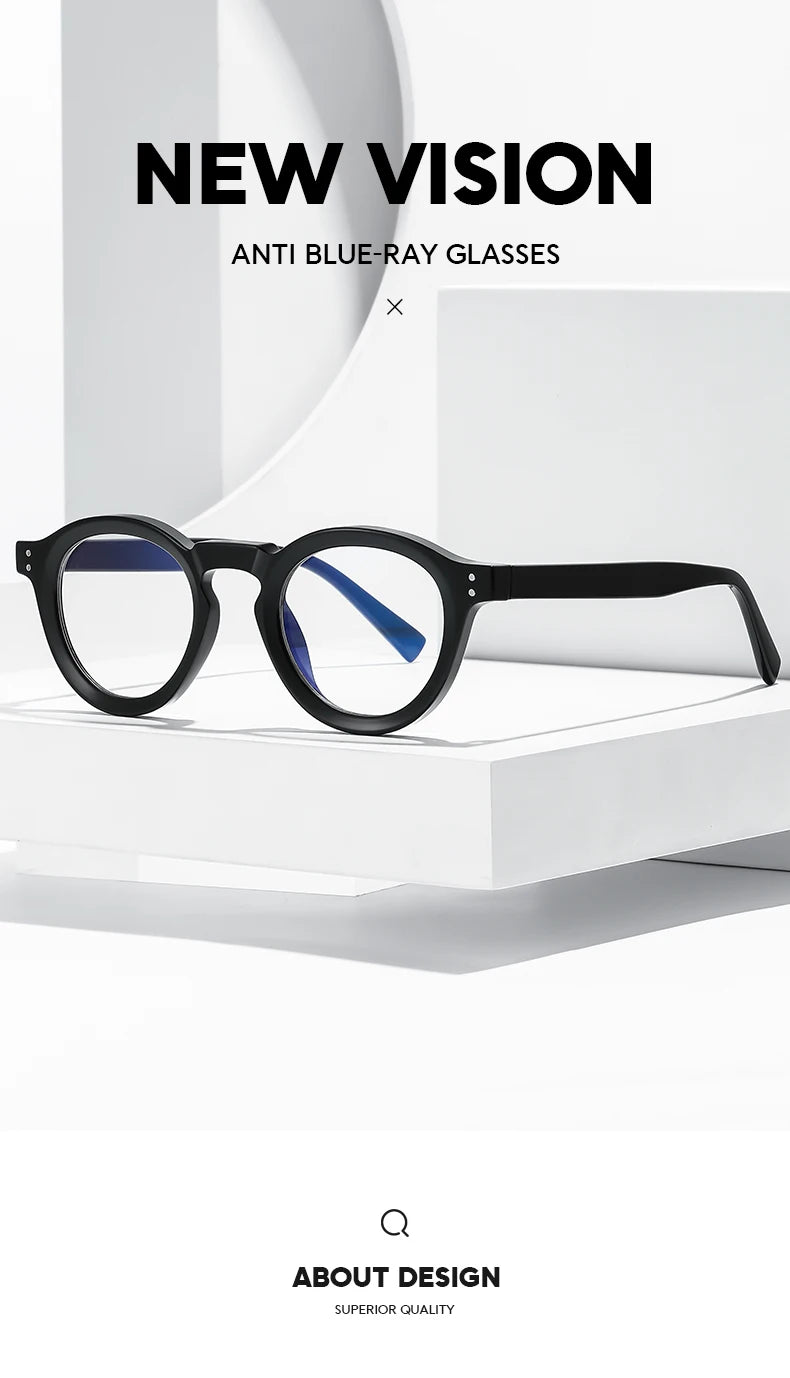 Classic Round Prescription Glasses | Stylish Unisex Optical Eyewear