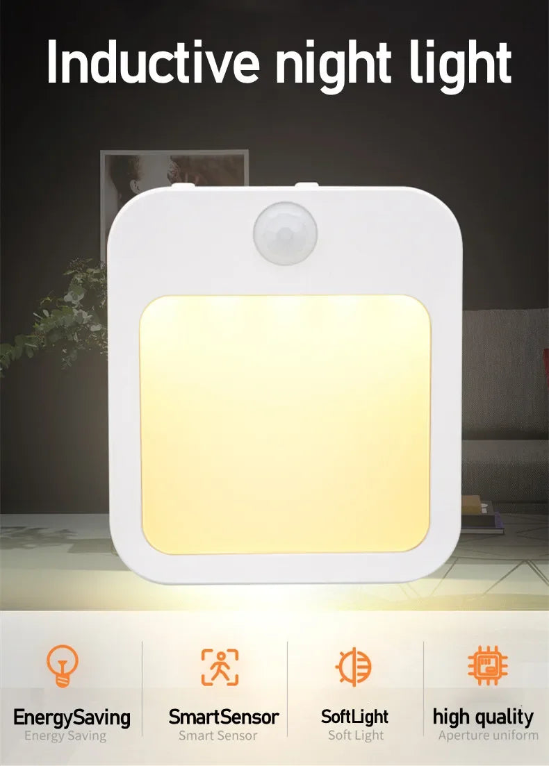 Dimmable Motion Sensor LED Night Lights | Ideal Bedside & Corridor Lighting