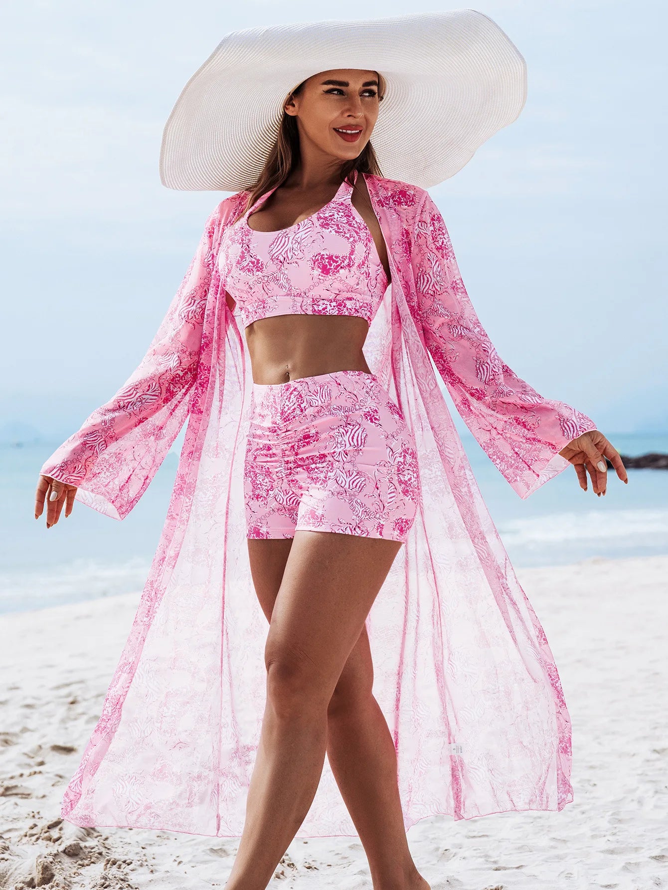 Women's Tankini Swimwear Set | Stylish Summer Beach Outfit