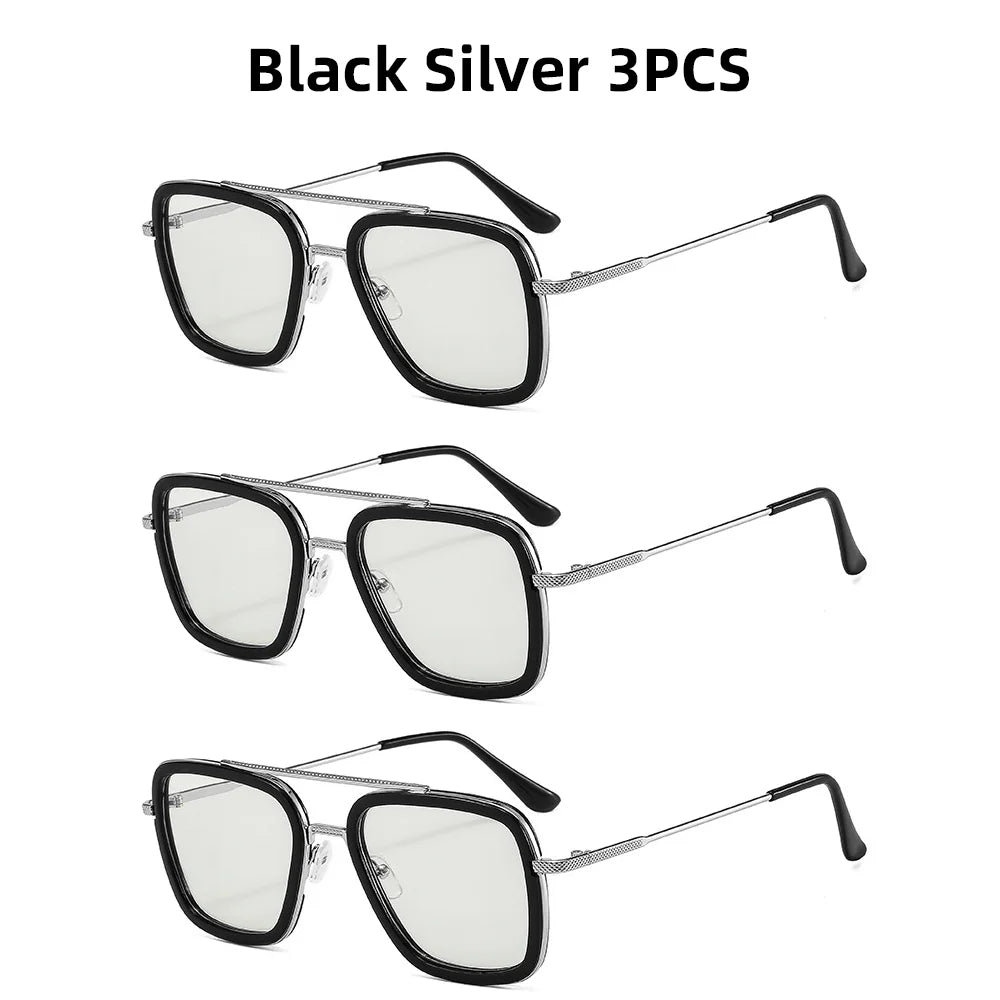 Square Photochromic Anti Blue Light Glasses | Stylish Unisex Eyewear