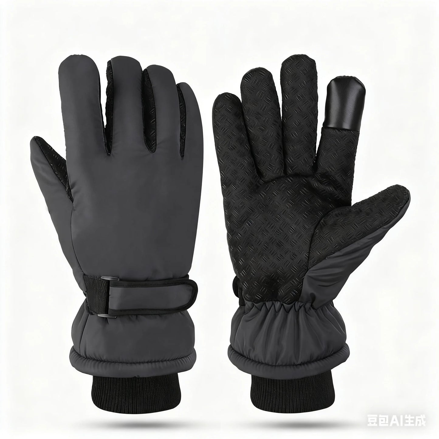 Winter Sports Touchscreen Ski Gloves | Warm & Windproof Protection
