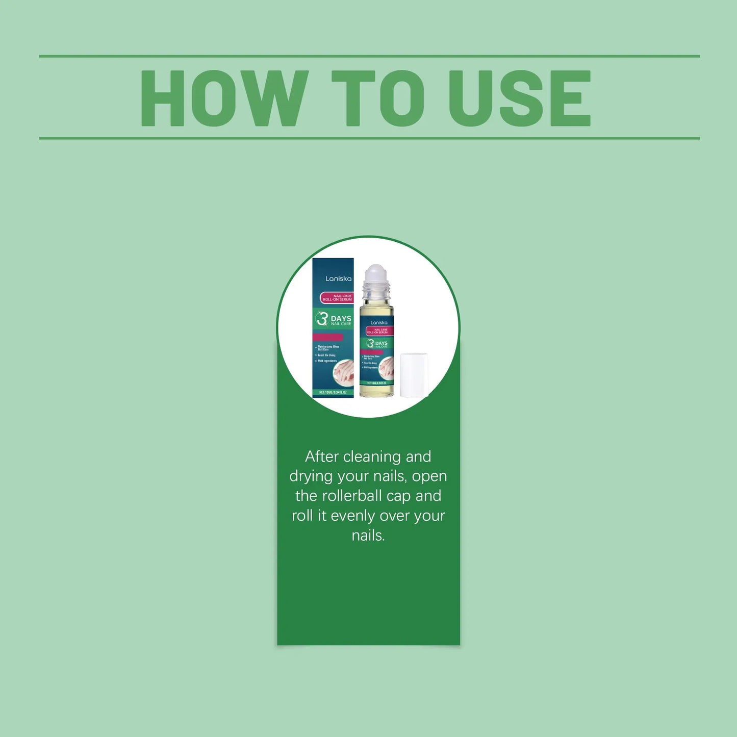 Nail Care Roller Serum | Fast-Absorbing Nail & Cuticle Treatment
