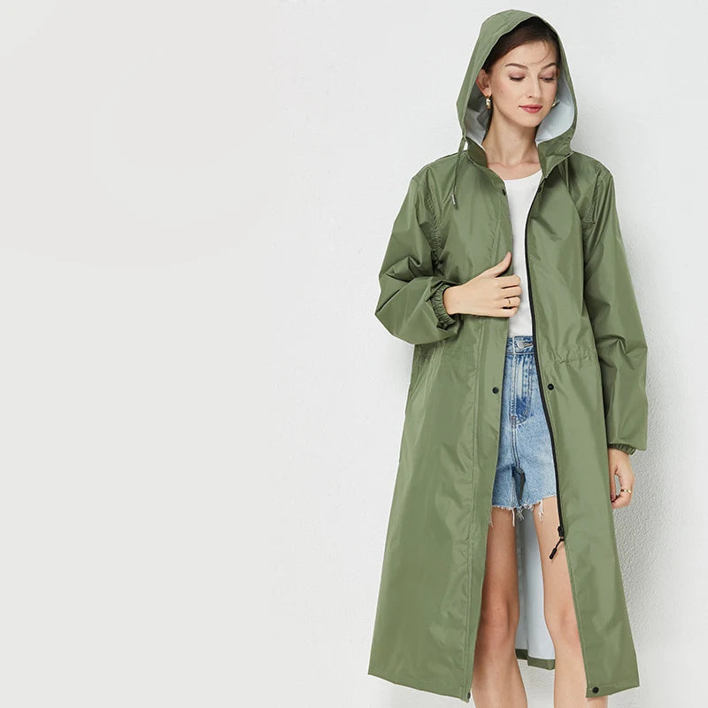 Women’s Lightweight Waterproof Raincoat | Breathable Outdoor Jacket