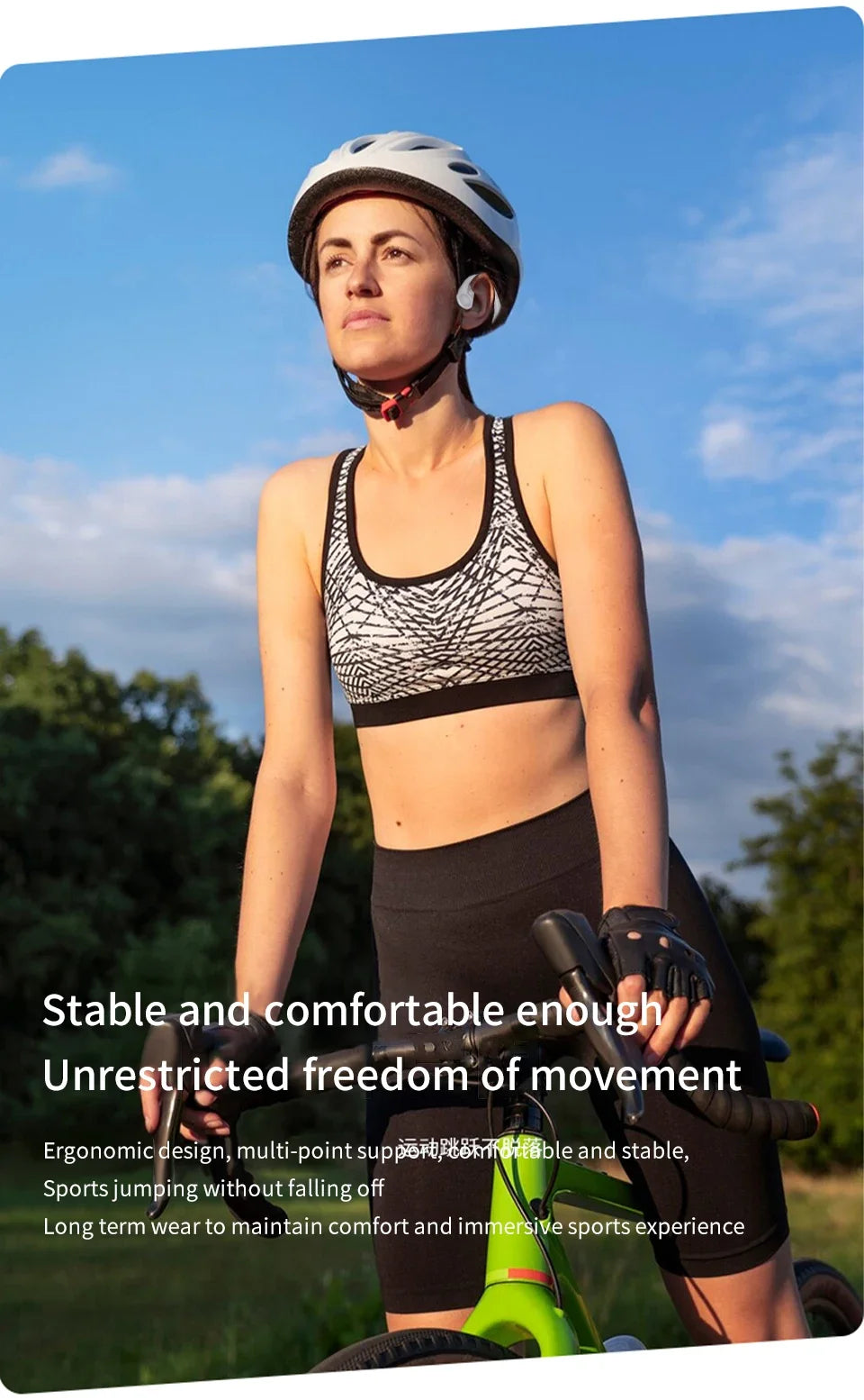 Wireless Bone Conduction Earphones | Waterproof Sports Headphones