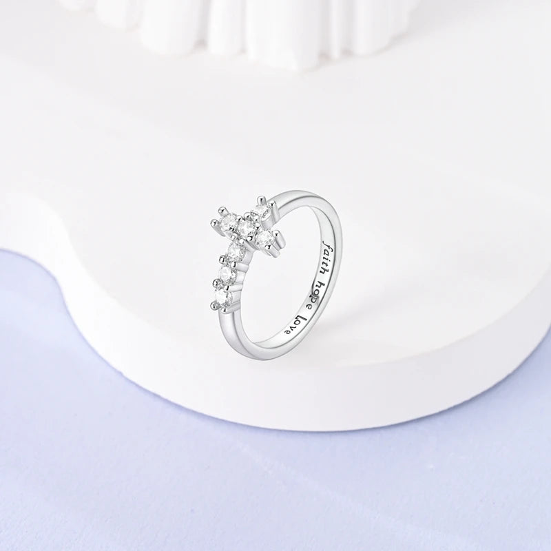 Elegant 925 Sterling Silver Infinite Love Ring | Luxury Wedding Jewelry