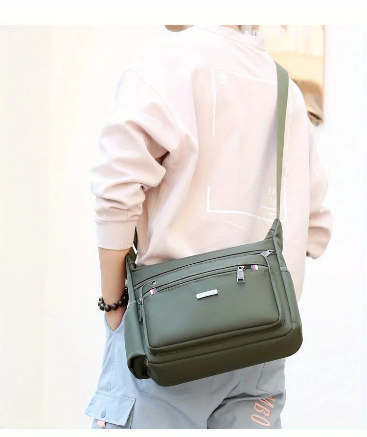 Men's Lightweight Travel Sling Bag | Large Capacity Crossbody