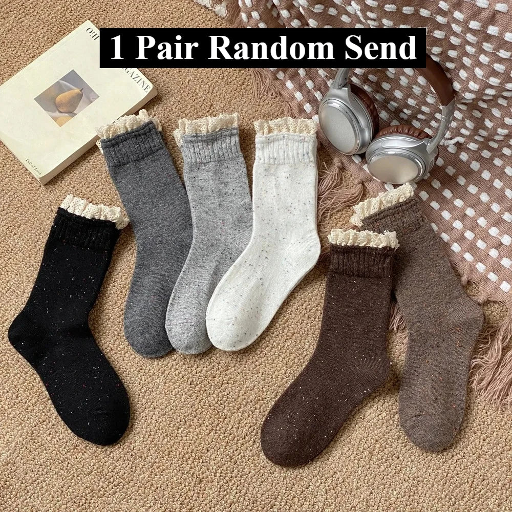 Frilly Kawaii Long Socks for Women | Ultimate Casual Style