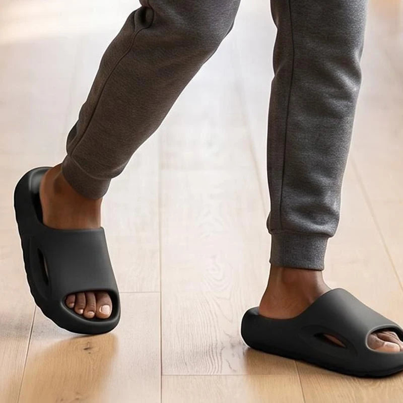 Men's Summer Beach Slides | Non-Slip Open Toe Sandals