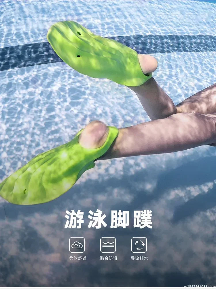 Flexible Soft Comfort Swimming Fins for Diving & Snorkeling