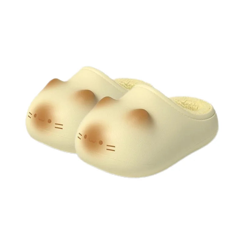 Cozy Plush Indoor Slippers for Women | Cute Cartoon Winter Footwear