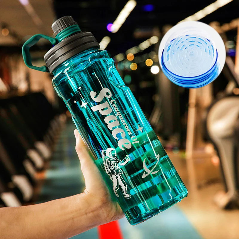 2 Liter BPA-Free Sports Water Bottles | Portable Drinkware Jug