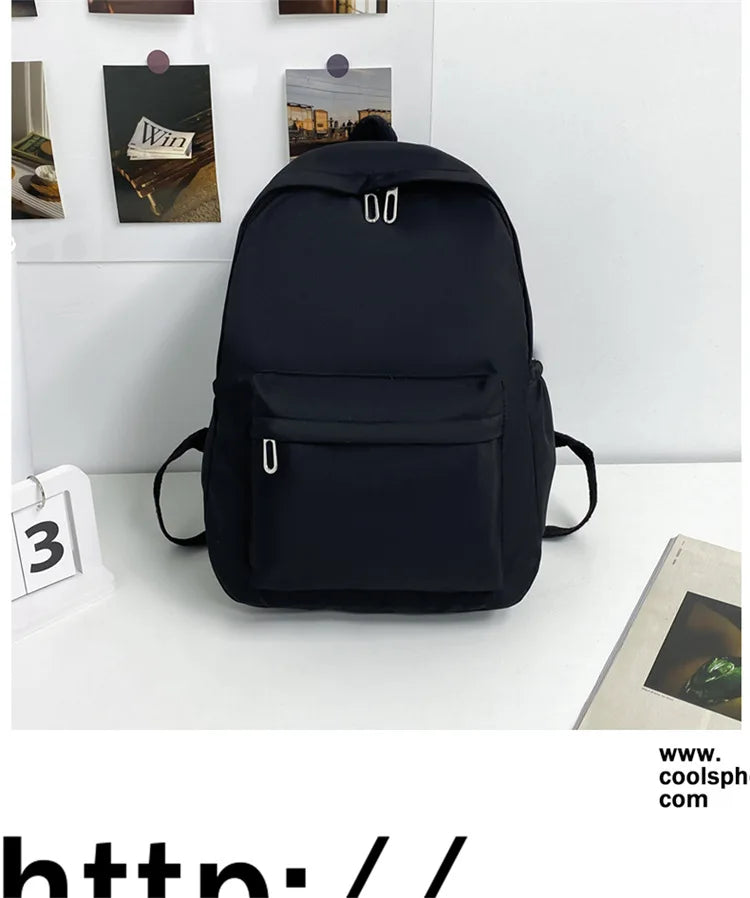 Stylish Large Capacity Backpack for Teen Girls | Minimalist School Bag