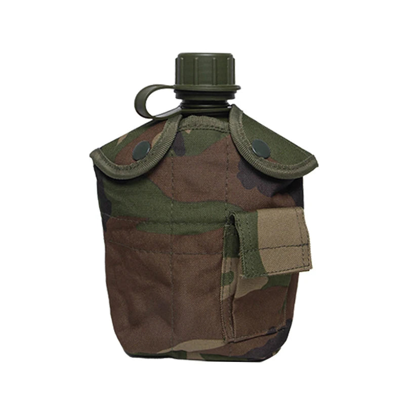Large Capacity Military Canteen Bottle for Outdoor Adventures