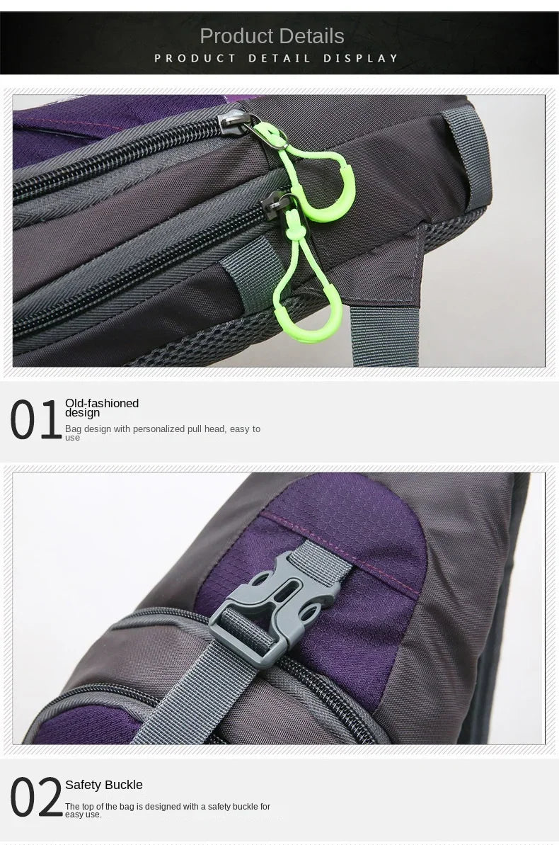 Stylish Sports Waist Pack | Versatile Bag for Running & Hiking
