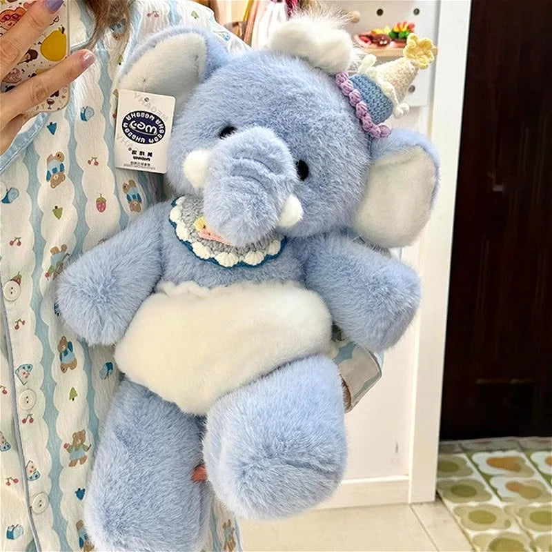 Kawaii Cute Elephant Plush Toy | Soft Comfy Baby Doll