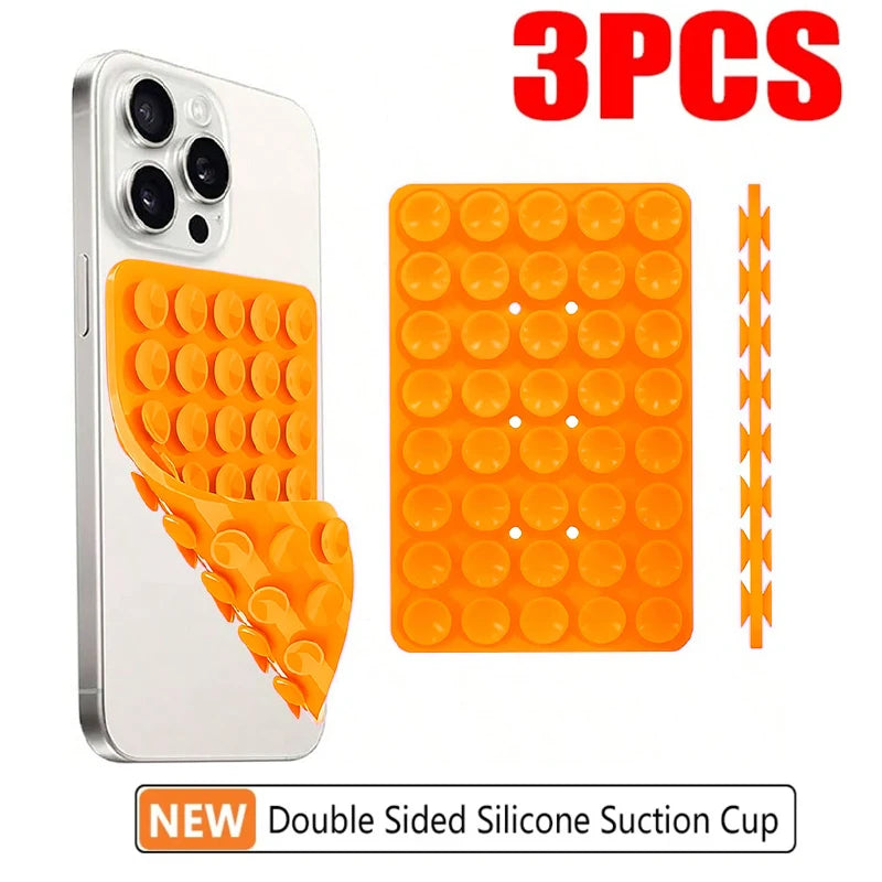 Silicone Suction Cup Phone Case Mount for Hands-Free Use