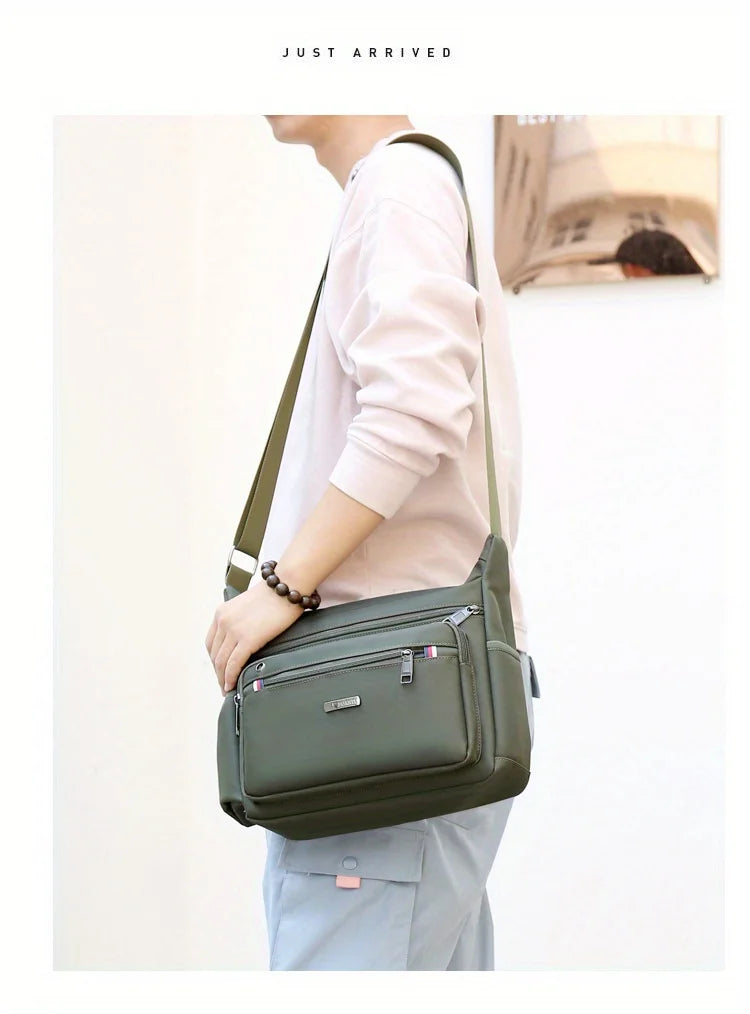 Men's Lightweight Travel Sling Bag | Large Capacity Crossbody