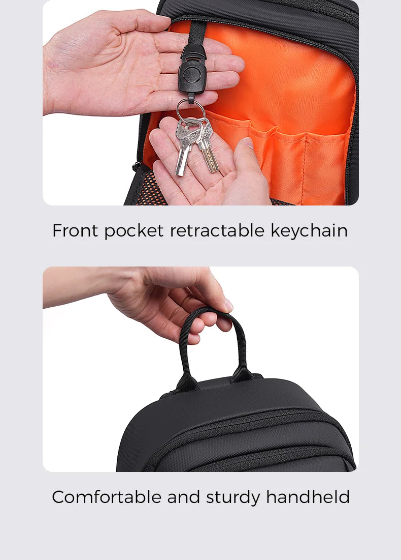 Men's Single-Shoulder Crossbody Bag | Ideal Summer Travel Backpack