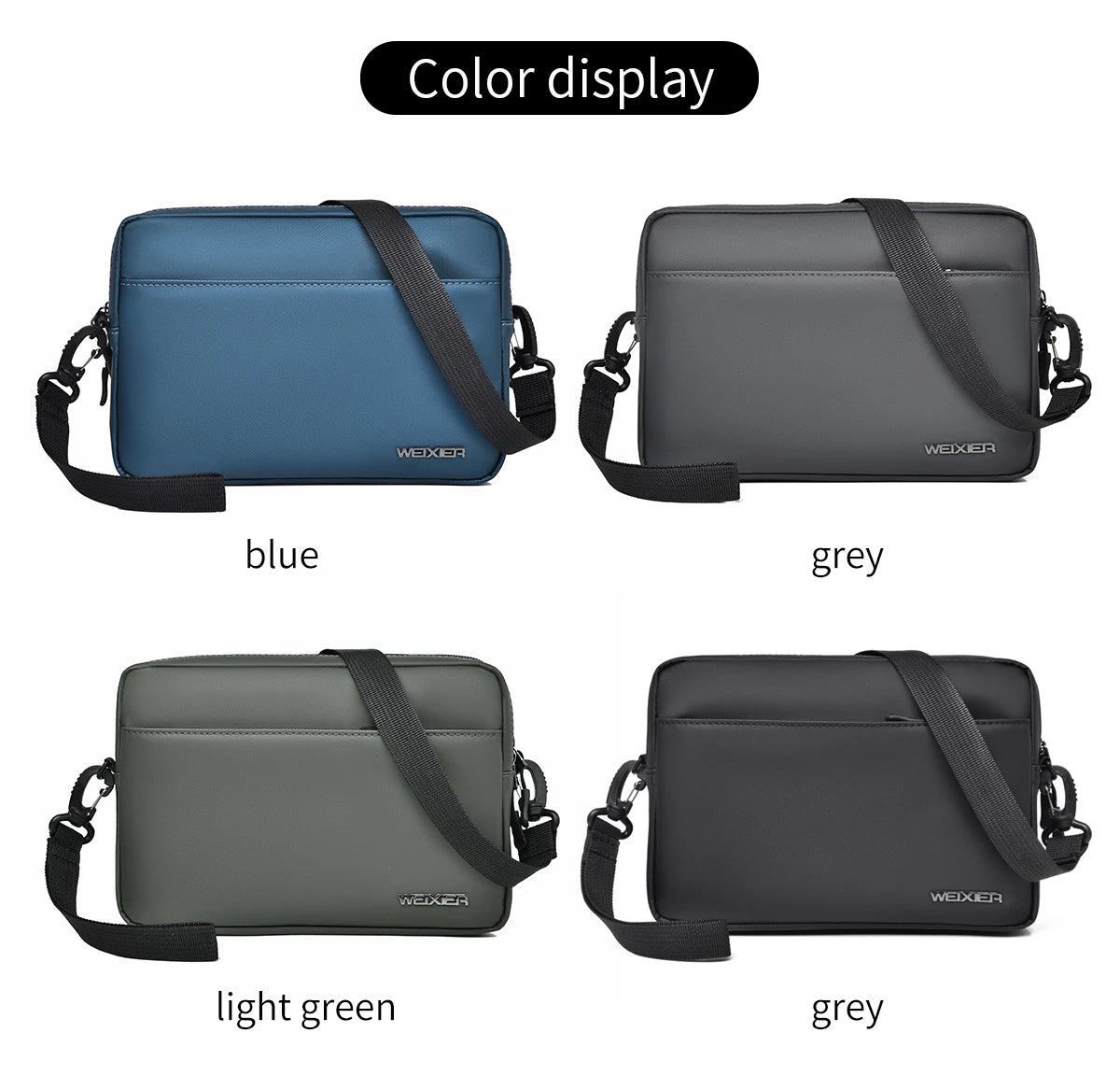Men's Waterproof Messenger Bag | Versatile Outdoor Shoulder Bag