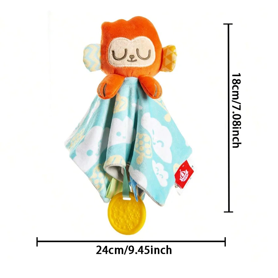 Educational Cloth Baby Toy | Montessori Soothing Pendant Doll