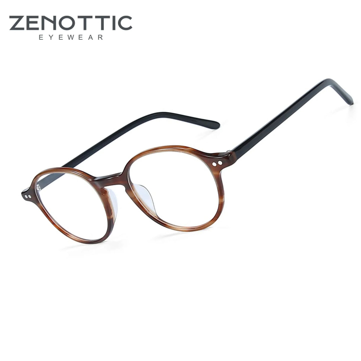 Vintage Round Prescription Glasses | Anti Blue Light & Photochromic