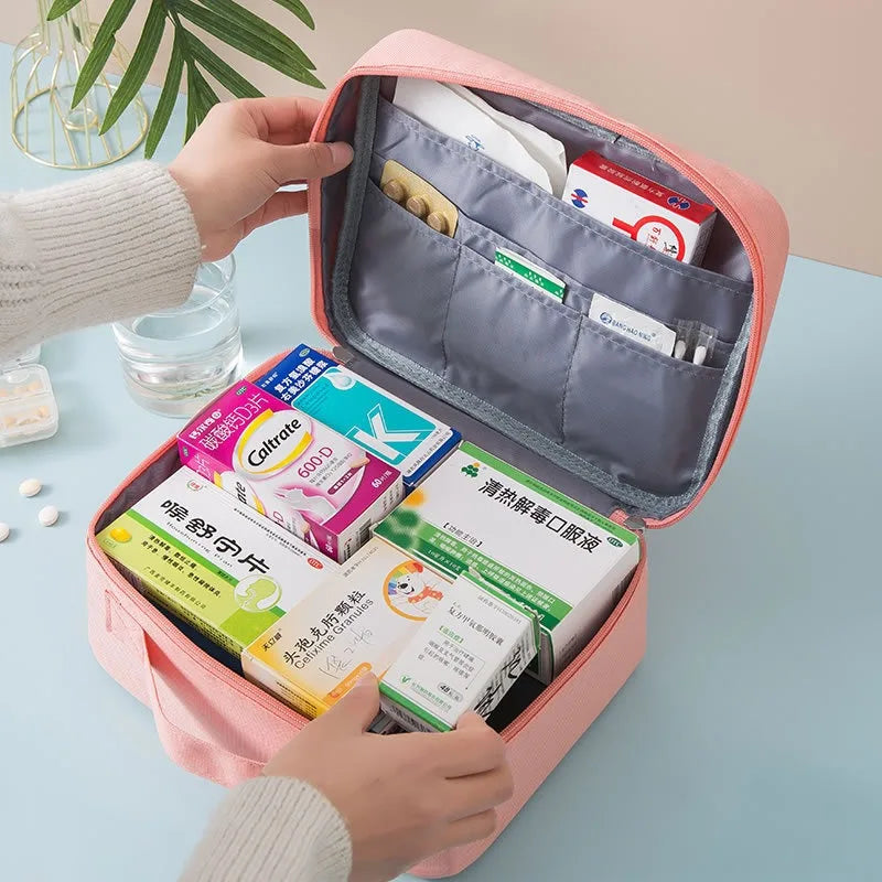 Portable Medical Organizer Bag | Waterproof First Aid Kit