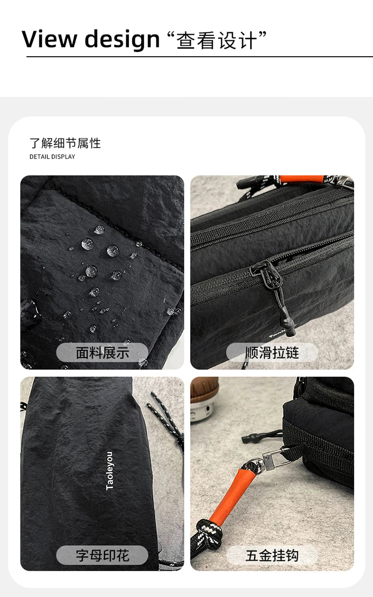 Lightweight Outdoor Backpack for Men and Women | Versatile Cross-body Bag