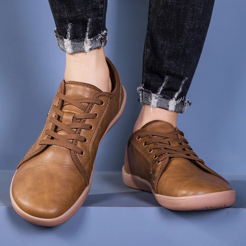 Lightweight Black Barefoot Walking Shoes for Men and Women