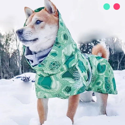 Chaqueta de invierno impermeable para perros | Chaqueta cálida y acogedora para todos los perros