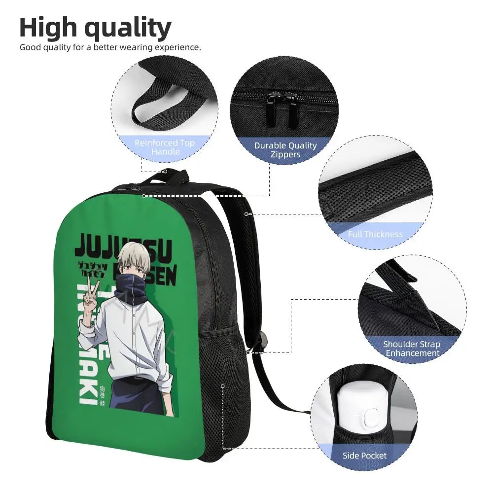 Stylish Unisex Backpack for School & Travel | Anime-Inspired
