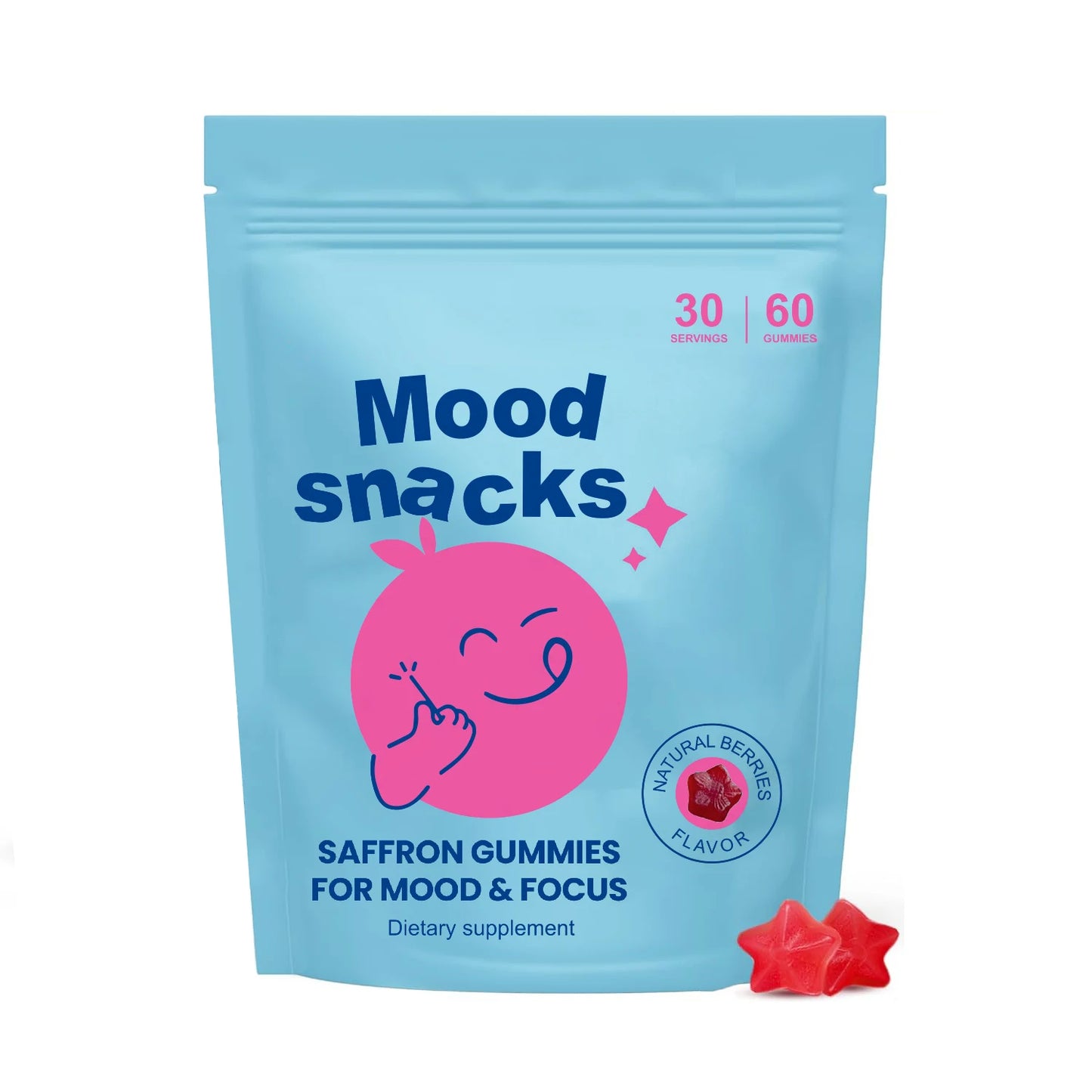 Kids Saffron Gummies for Mood Support | Sugar-Free Berry Treats