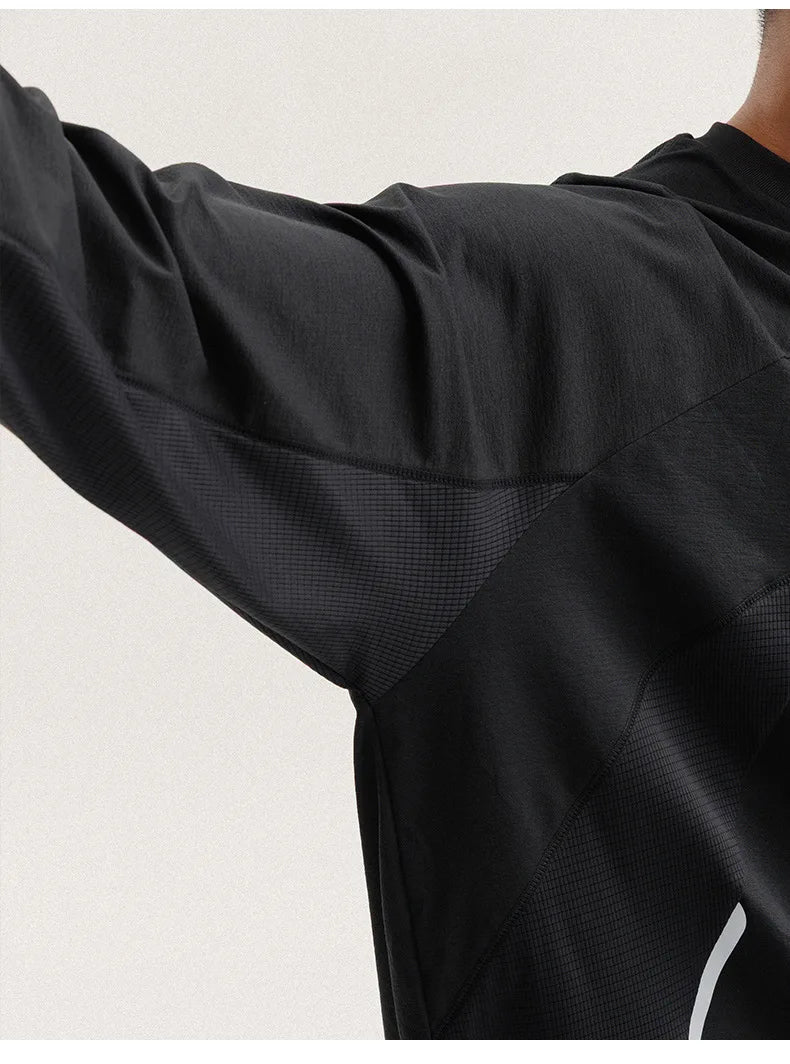 Unisex Lightweight Quick-Dry Long Sleeve T-Shirt for Outdoors