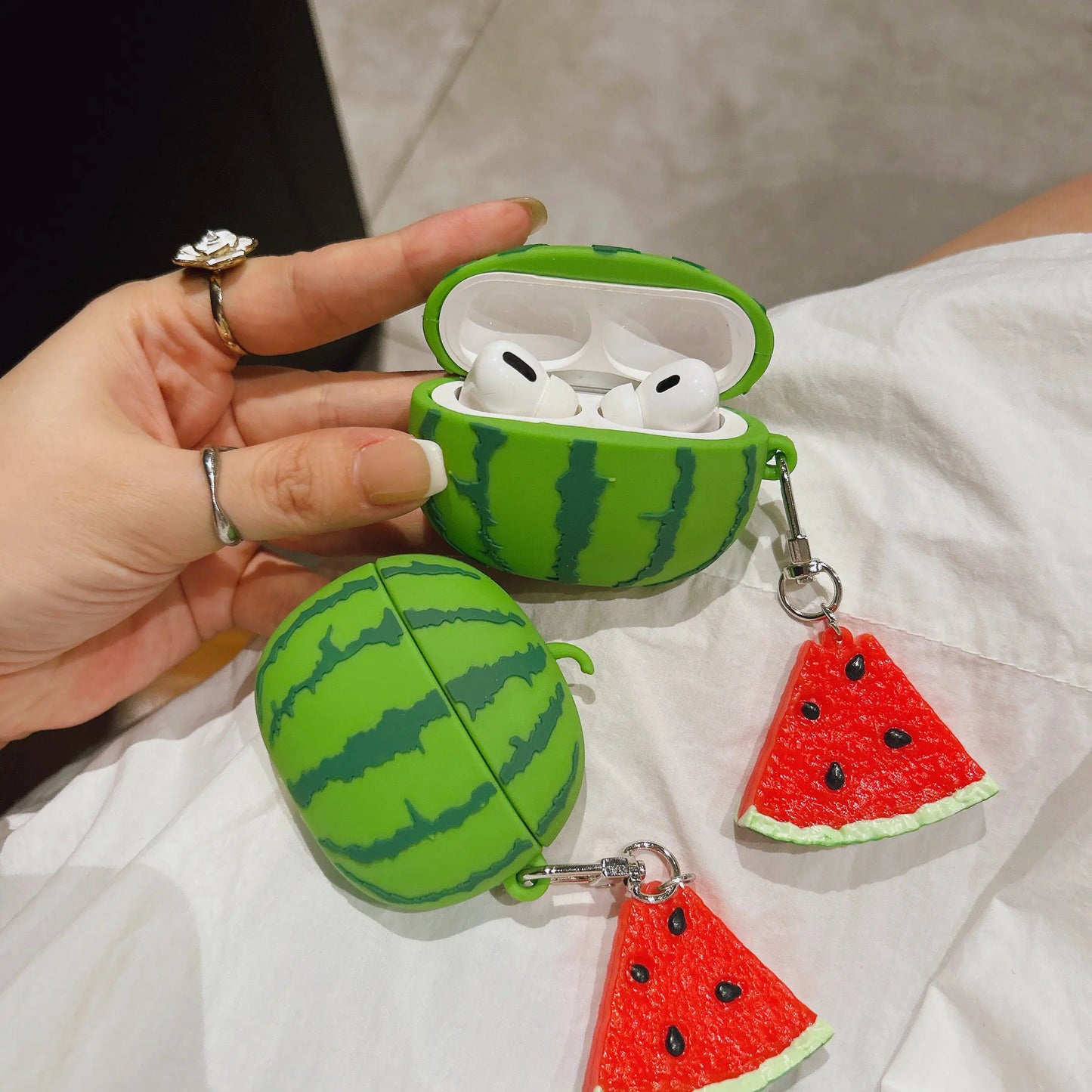 Cute 3D Watermelon Earpods Case | Stylish Earphone Protection