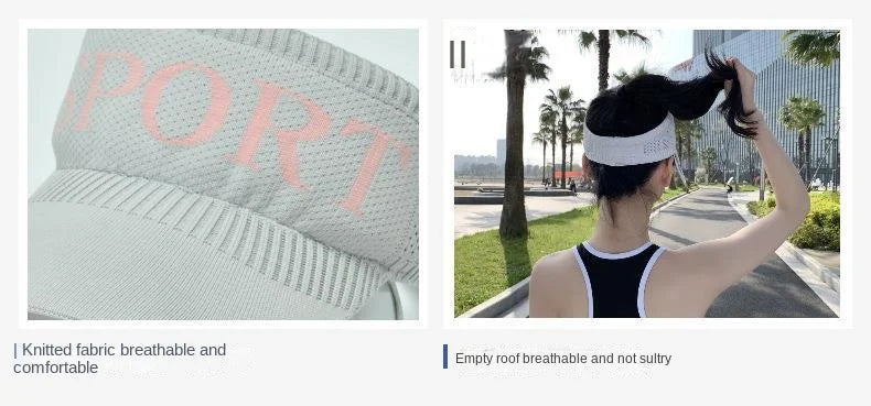 Women's Sunblock Sports Hat | Large Brimmed Outdoor Cap