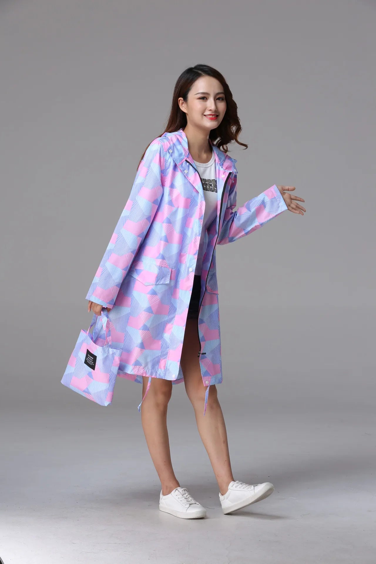 Waterproof Fashionable Raincoat for Adults | Stylish & Portable