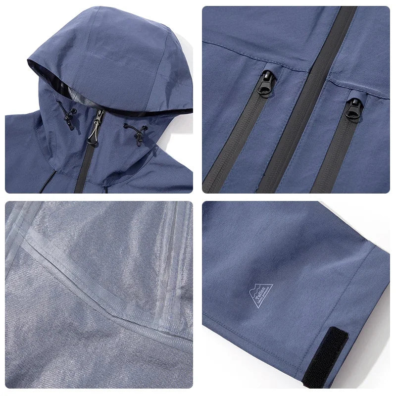 Premium Waterproof Multi-Pocket Utility Mountain Jacket for All Seasons