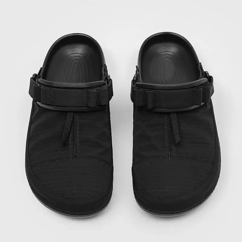 Men Slip On Summer Beach Shoes Cold Bonded Cork Sole Casual Birken Sandals Non Slip Outdoor Slippers Size 38-43