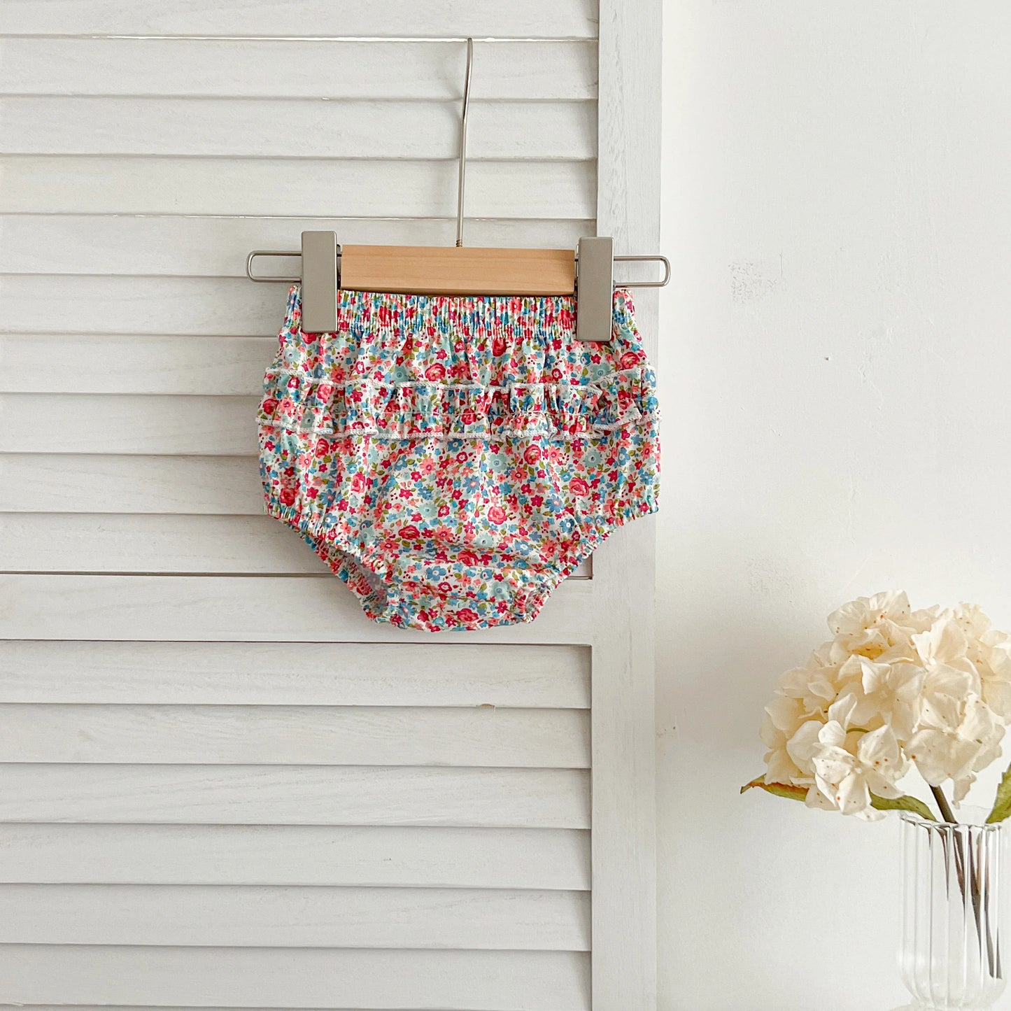 Summer Baby Girls Clothing Set | Floral Puff Sleeve Outfit