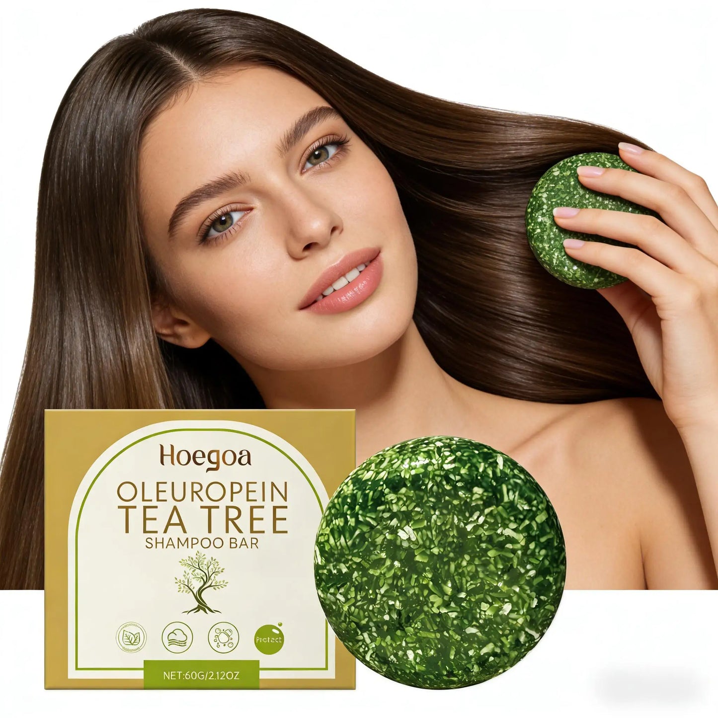 Tea Tree Oil Shampoo for Dandruff Removal & Scalp Care
