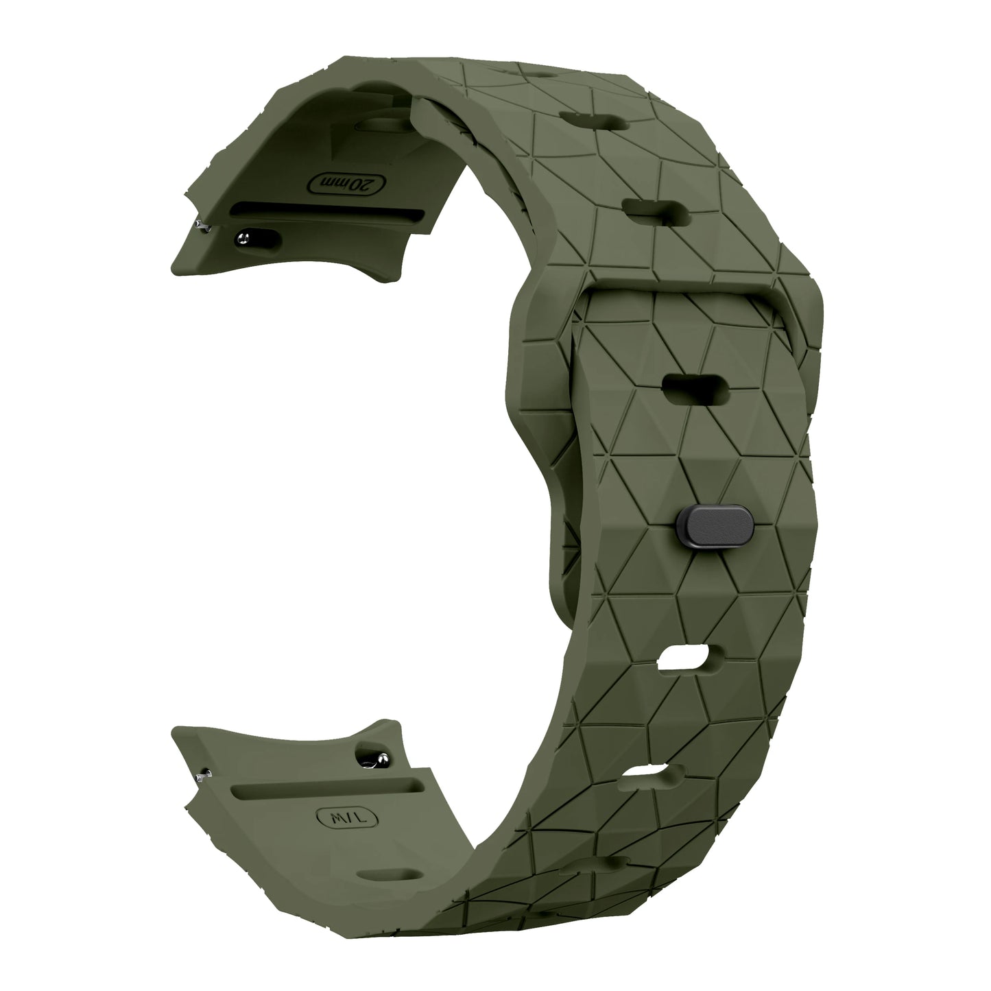 Stylish Silicone Sport Band for 20mm Watches | Comfortable Fit